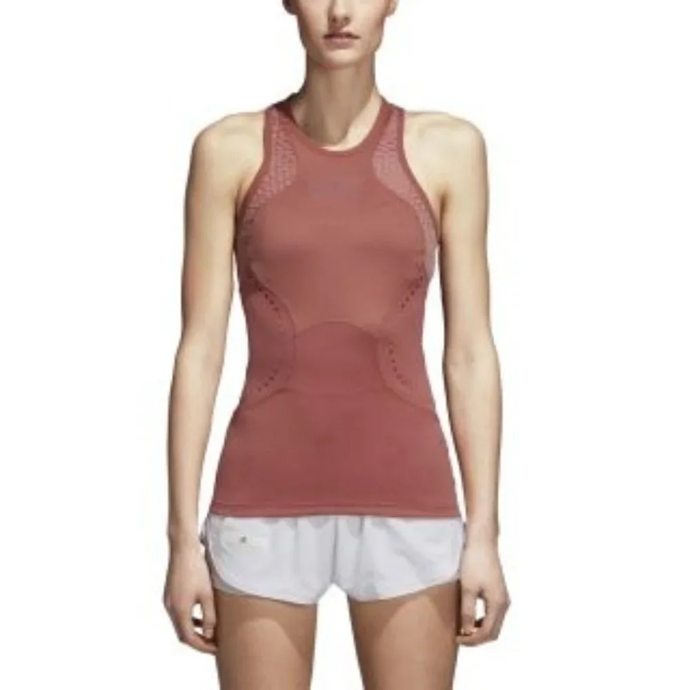 Adidas x Stella McCartney Barricade Tank Top Coffee Rose M